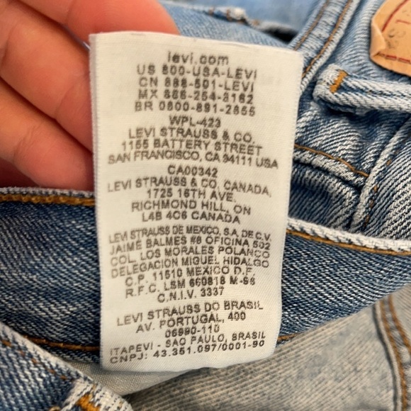 Y:  Men’s Levi’s 560 Homemade shorts - Picture 9 of 10